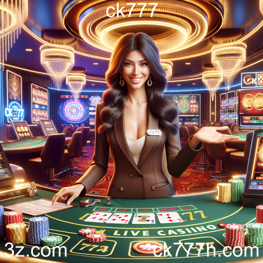Experiência Imersiva no Cassino Ao Vivo do ck777
